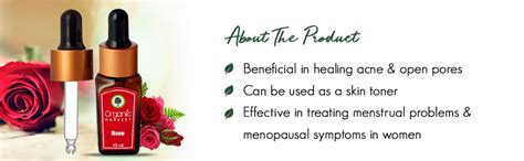 Organic Harvest Rose Essential Oil, Calms & Soothes Skin, Fight ...