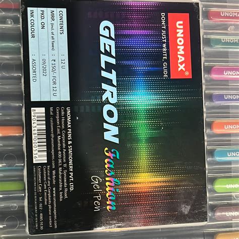 Geltron fashion gel pen – KnowHowArtCraft