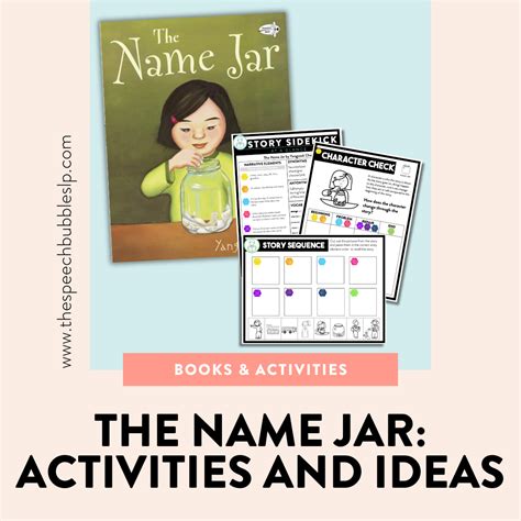 The Name Jar: Activities and Ideas - The Speech Bubble SLP
