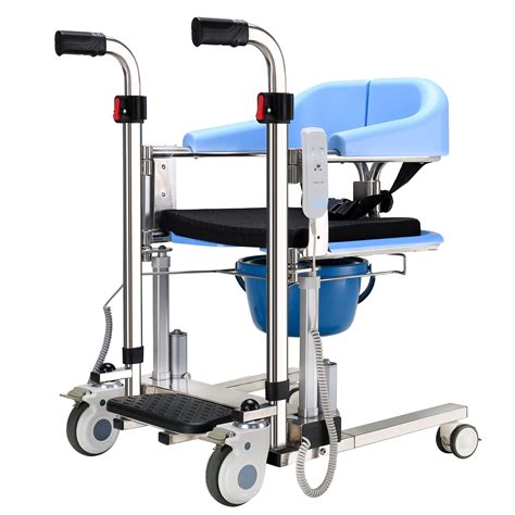 Buy PAYRFV Electric Patient Lift Transfer Wheelchair, Portable Patient ...