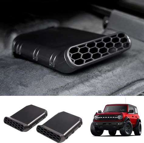 Mabett Under Seat Vent Deflectors for Ford Bronco 4-Door 2021-2024 ...