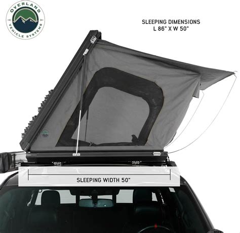 Buy Overland Vehicle Systems Sidewinder Aluminum Side Opening Roof Top ...