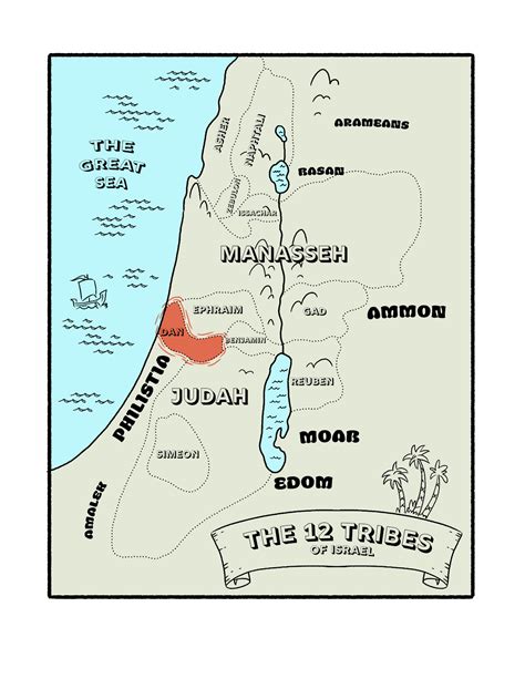 Study & Color | The Tribe of Dan