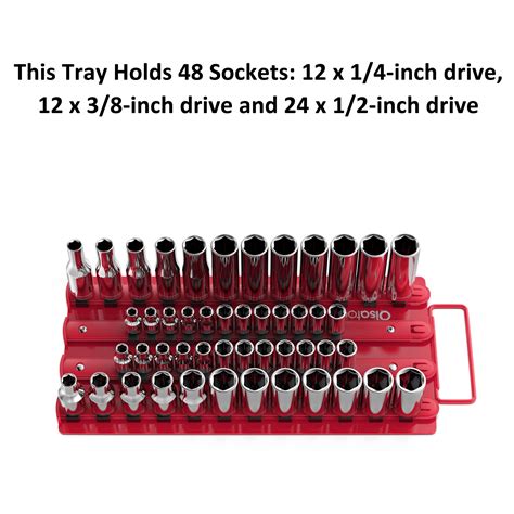 Image result for Portable Tool Box Socket Organization