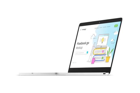 ArtStation - Laptop Mockup PixelBook Go | Artworks