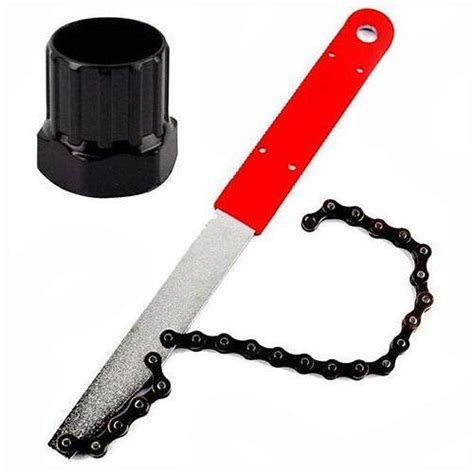 LIGHTER HOUSE Steel Whip Bike Cassette Freewheel Flywheel Removal Tool ...