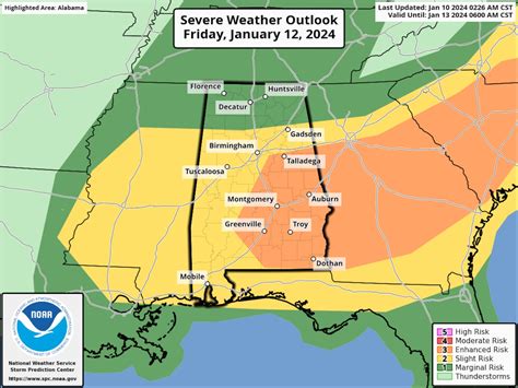 Alabama faces Level 3 severe weather risk Friday: What to know - al.com
