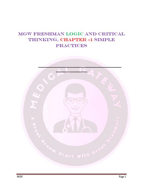 Logic and Critical Thinking Freshman Course Questions 的图像结果