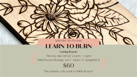 LEARN TO BURN: Cutting Boards, 306 E Adams St, Springfield, IL 62701 ...