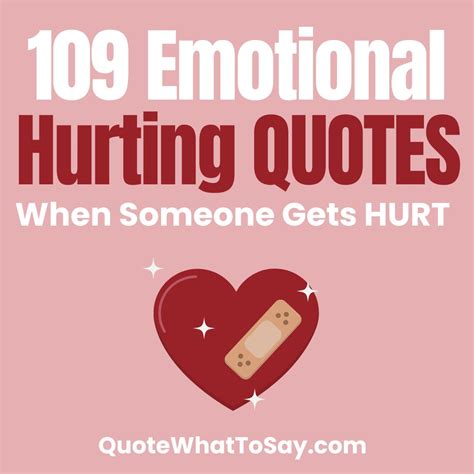 109 Hurting Quotes: When Someone Gets Hurt