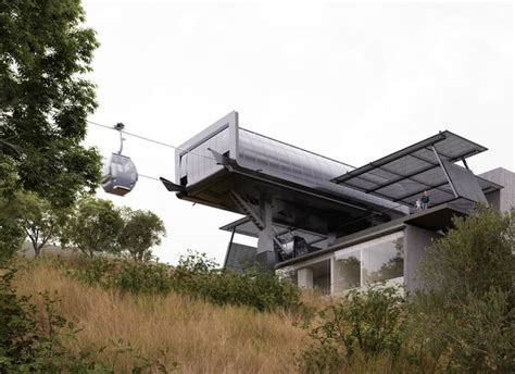 Viaje del Teleférico desde Tobalaba a Ciudad Empresarial - La Tercera