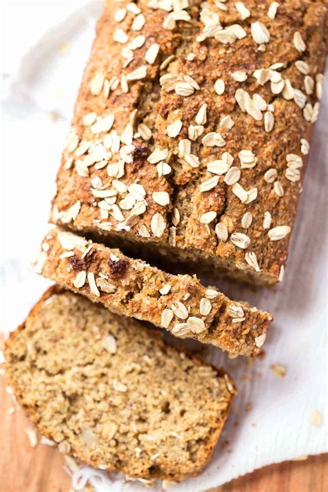 Healthy Honey Oatmeal Banana Bread - Simply Quinoa