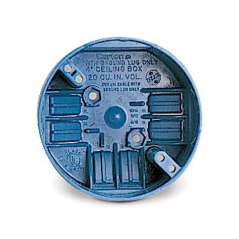 Buy 4 in. 20 cu. in. New Work Non-Metallic Ceiling Fan Electrical Box ...