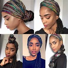Tie Braids by How To Tie A Scarf With Braids With Images Braids Tie Braids