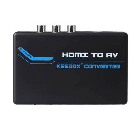Buy Keedox HDMI To Composite & S-video 3D 1080p Converter Scaler with ...