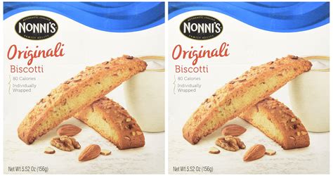 Amazon.com: Nonni's Biscotti, Originali, 8-Count Biscotti (Pack of 6)