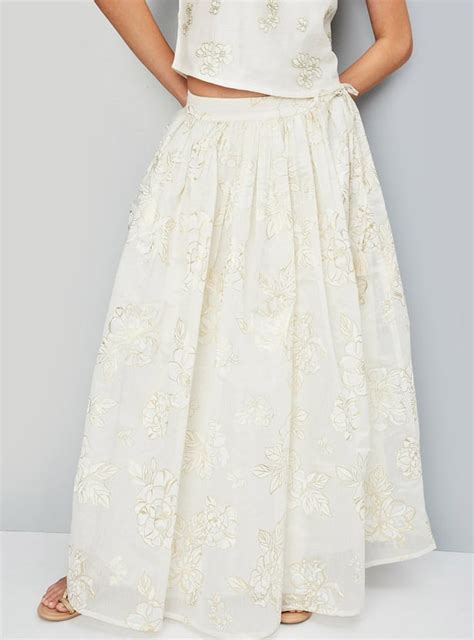 Buy Women Printed Skirt Set with Shrug Online at just Rs. 1899.0 ...