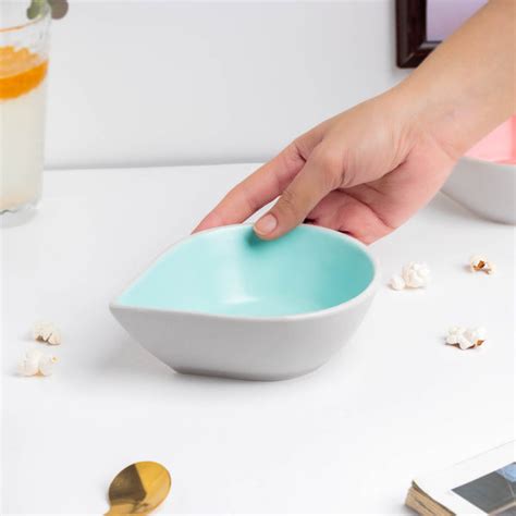 Dew Tiffany Blue Snack Bowl 250 ml Online - Premium Snack Bowl | Nestasia