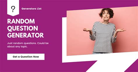 Image result for Random Question Generator