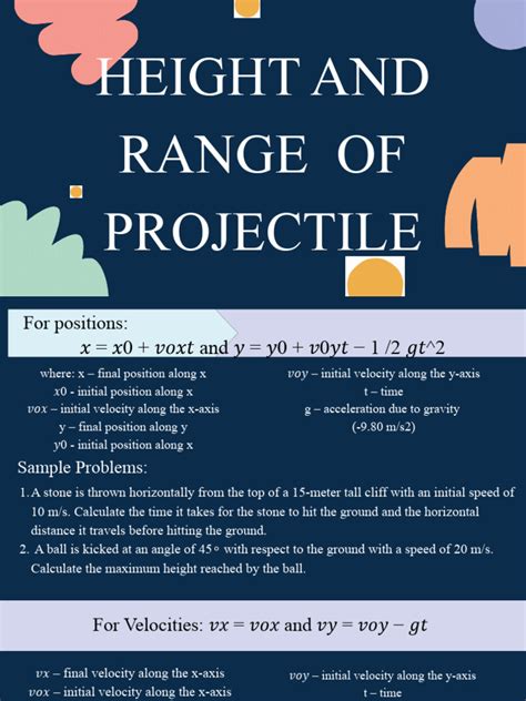 Basic Projectile Motion Practice Problems 的图像结果