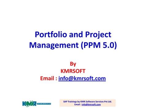 Image result for SAP PPM Training