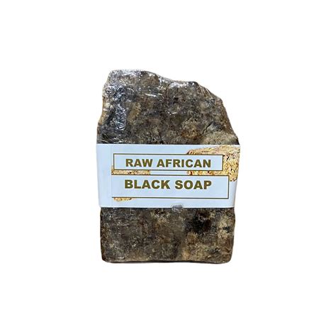 Raw African Black Bar Soap – Nello Botanica