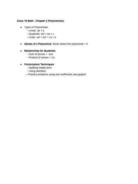 Image result for Class 10 Math Polynomials