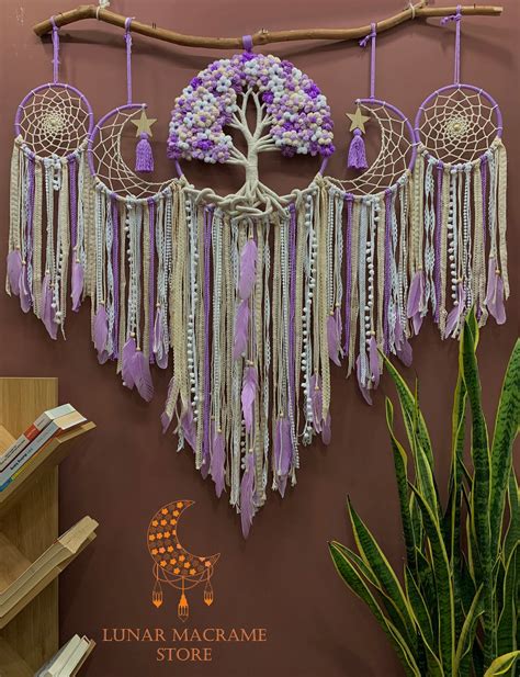 Handmade Large Dream Catchers Tree of Life Wall Hanging, Tree of Life ...