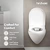 Hindware Elegance Wall Hung Western Commode | Made of Ceramic | P-225 ...