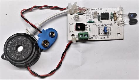 Buy SAI ROBOTIC IR Sensor with Buzzer FIRE Alarm, Thief Alarm ...