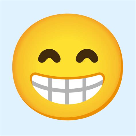 Smiley 😁 Beaming face with smiling eyes: Meaning and Details