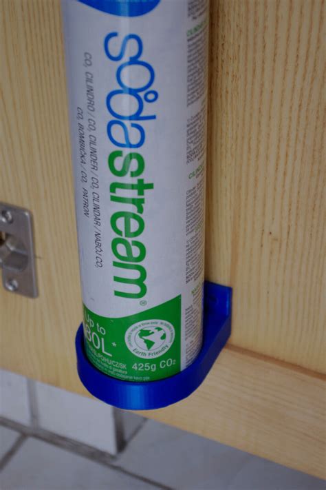 Buy Bracket for Sodastream Carbonator CO2 gas cilinder 3pcs Blue color ...