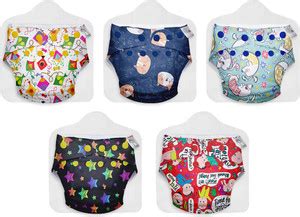 Superbottoms Cloth Diapers for babies - Value Combo Pack of 6 Freesize ...