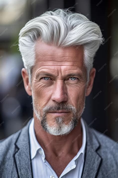 Premium AI Image | A closeup stock photo of good styles for older men ...