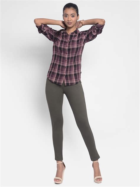 Brown Checked Shirts – Crimsoune Club