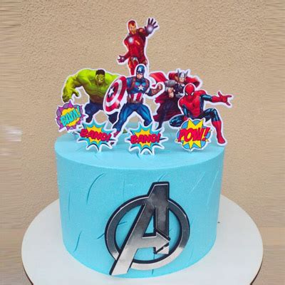 Avengers Theme Cake | Order Cake Online | Cake Shops in Chennai | Cake ...