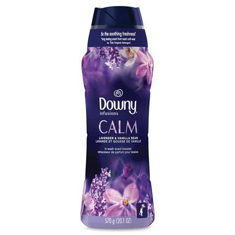 Downy Infusions In-Wash Scent Booster Beads, Calm, Lavender and Vanilla ...