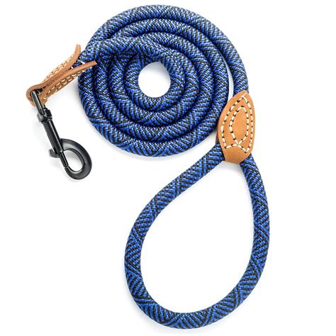 Mile High Life | Mountain Climbing Dog Rope Leash with Heavy Duty Metal ...