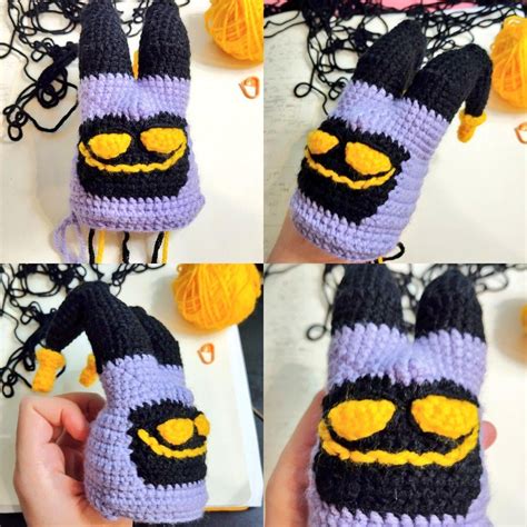 Squished Adam (from Hazbin Hotel) in the making. :p : r/crochet