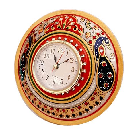 Stylish Marble Clock for Table (Product Code 3304) at Rs 616.00