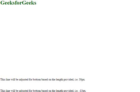Image result for CSS Bottom