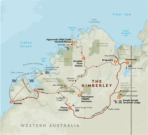 Kimberley Map