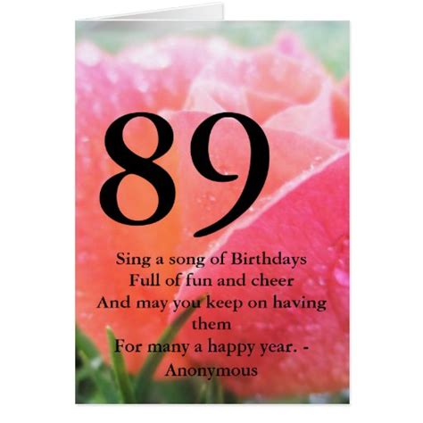 89 Geburtstag Texte / Alles gute geburtstag, 89, jahre, jubiläum Clip ...