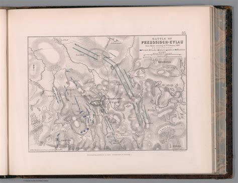 Battle of Preussisch-Eylau: first sheet - evening of 7 February 1807 ...