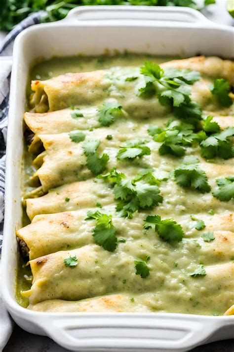Recipe For Chicken Enchiladas With Red Sauce