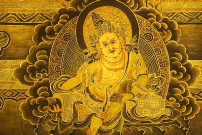 大年初五迎接五方财神，快来看看佛教的五方财神和佛教五大财神咒语