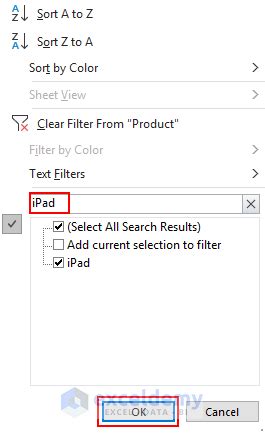 Image result for Custom AutoFilter Excel Multiple Values