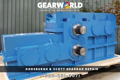 Horsburgh & Scott Gearbox Repair - Call GearWorld