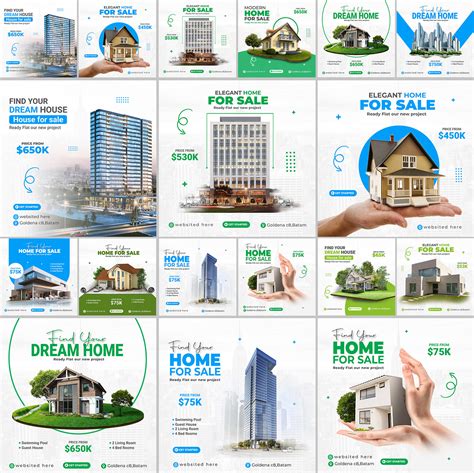 Real Estate Ads Social Media post Banner Design on Behance