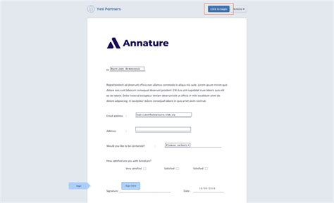 Image result for Adobe eSign Envelope Example